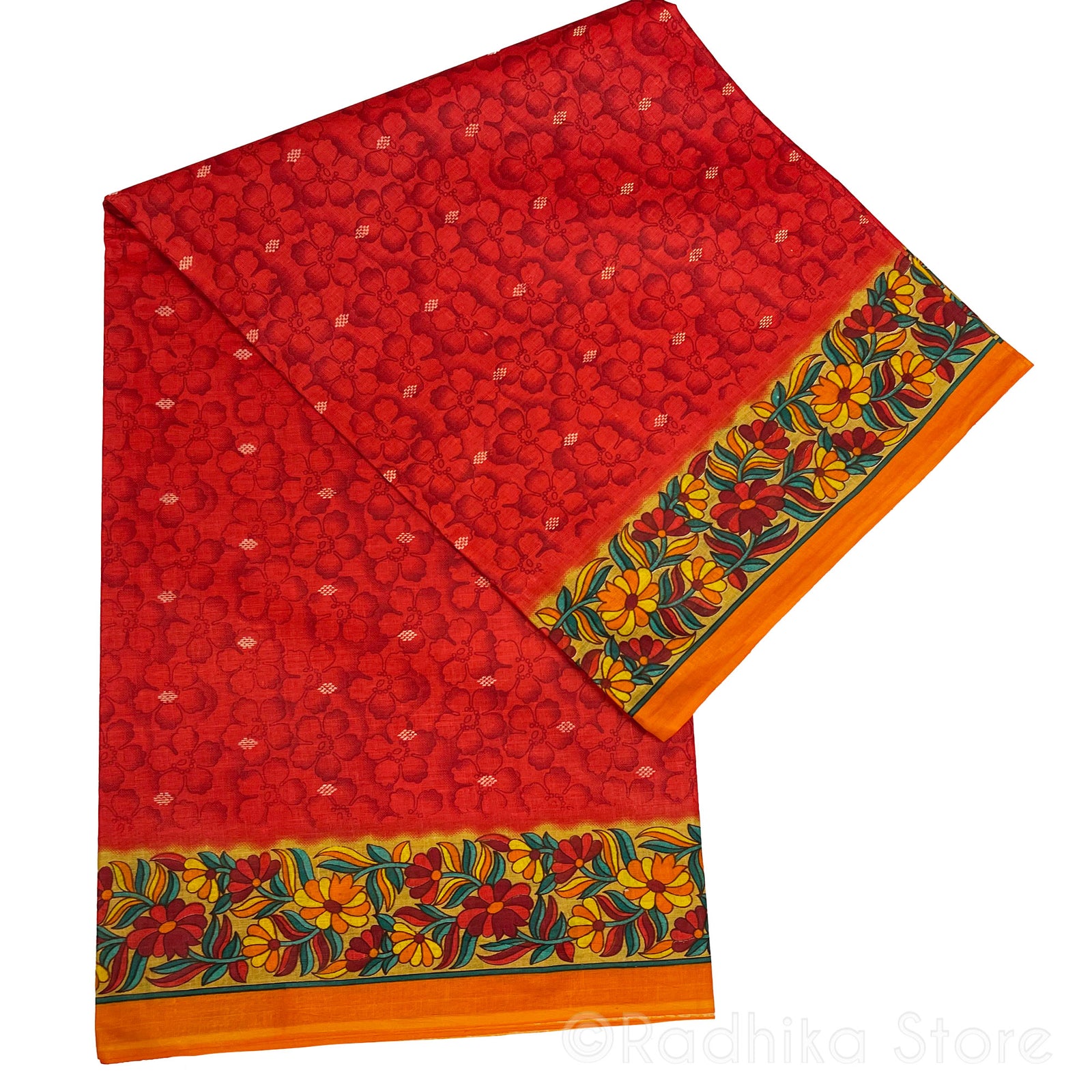 Turmeric Color Cotton Petticoat/ Slip - S, M, L, Xl - Radhika Store