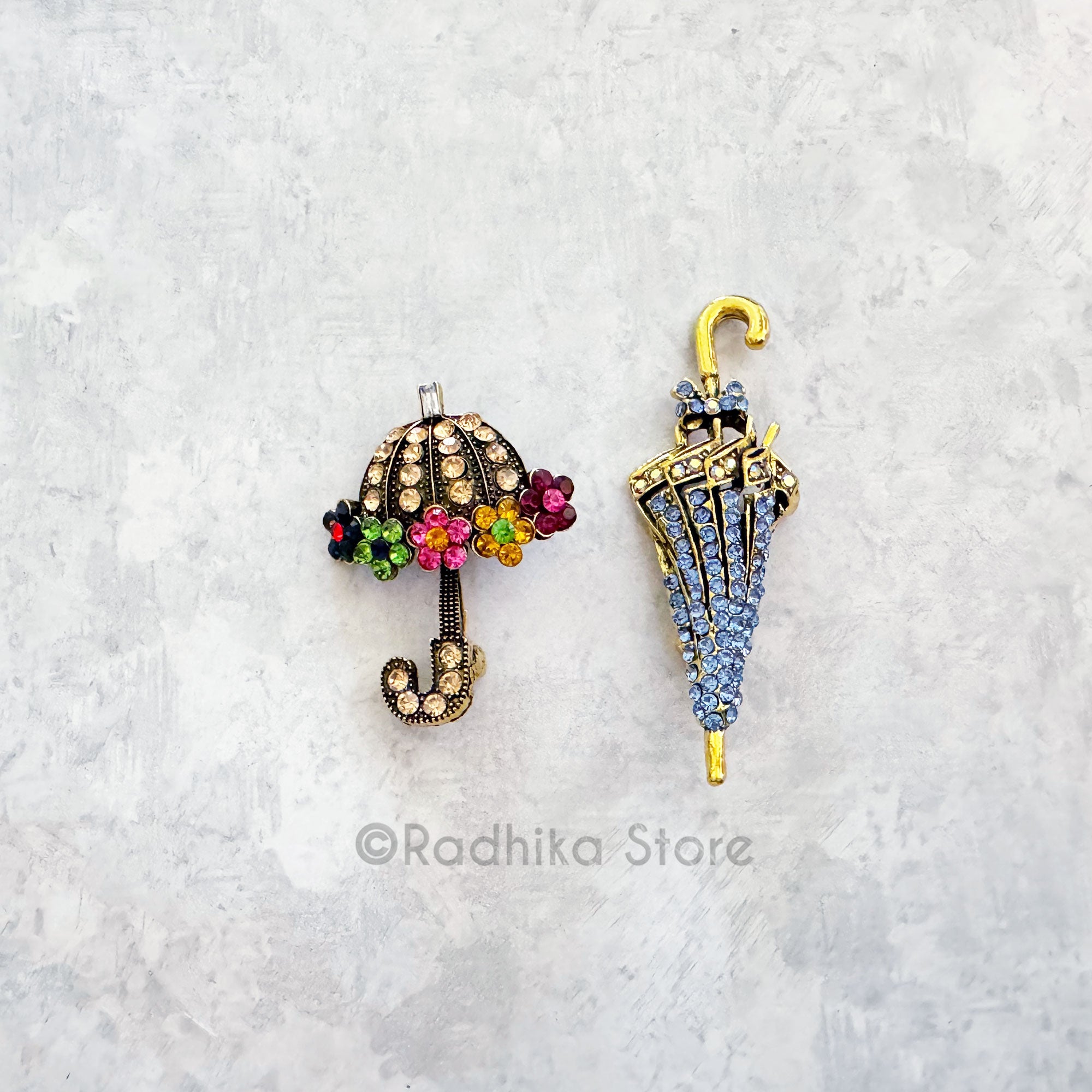 Deity Umbrellas -  Pendants-(Pins)