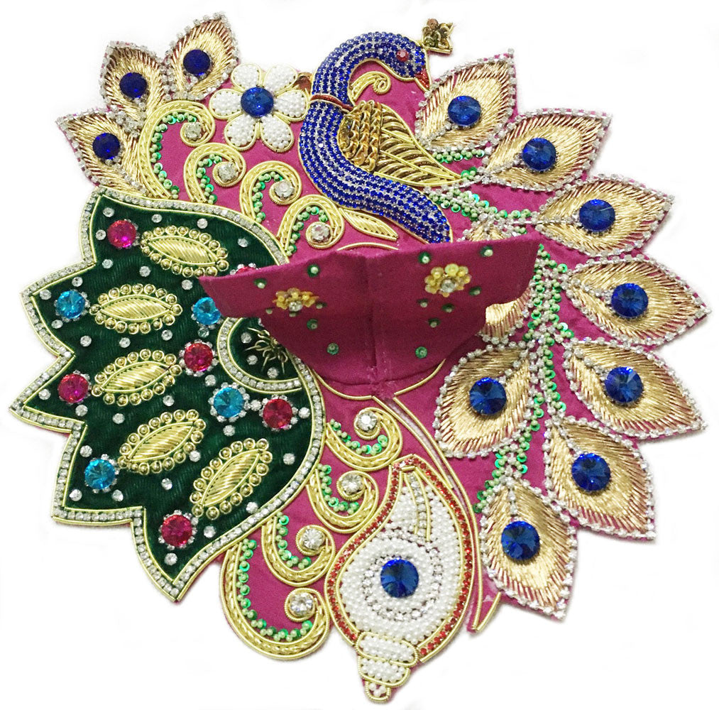 Peacock dress hotsell for laddu gopal